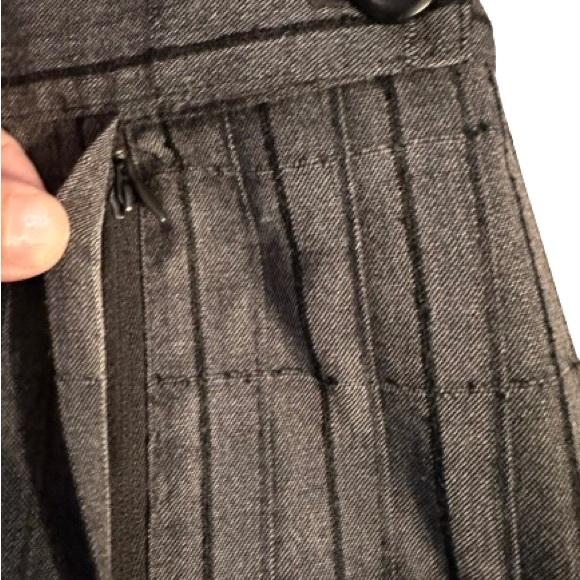 Pendleton Grey Skirt, Wool Skirt, Pleated Skirt, Academic Skirt, Size 8 - Picture 4 of 9